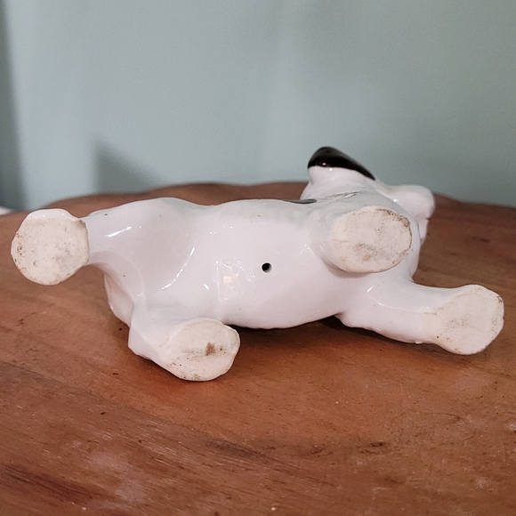 Vintage Handpainted Ceramic Boston Terrier Figure 3" - Picture 8 of 8